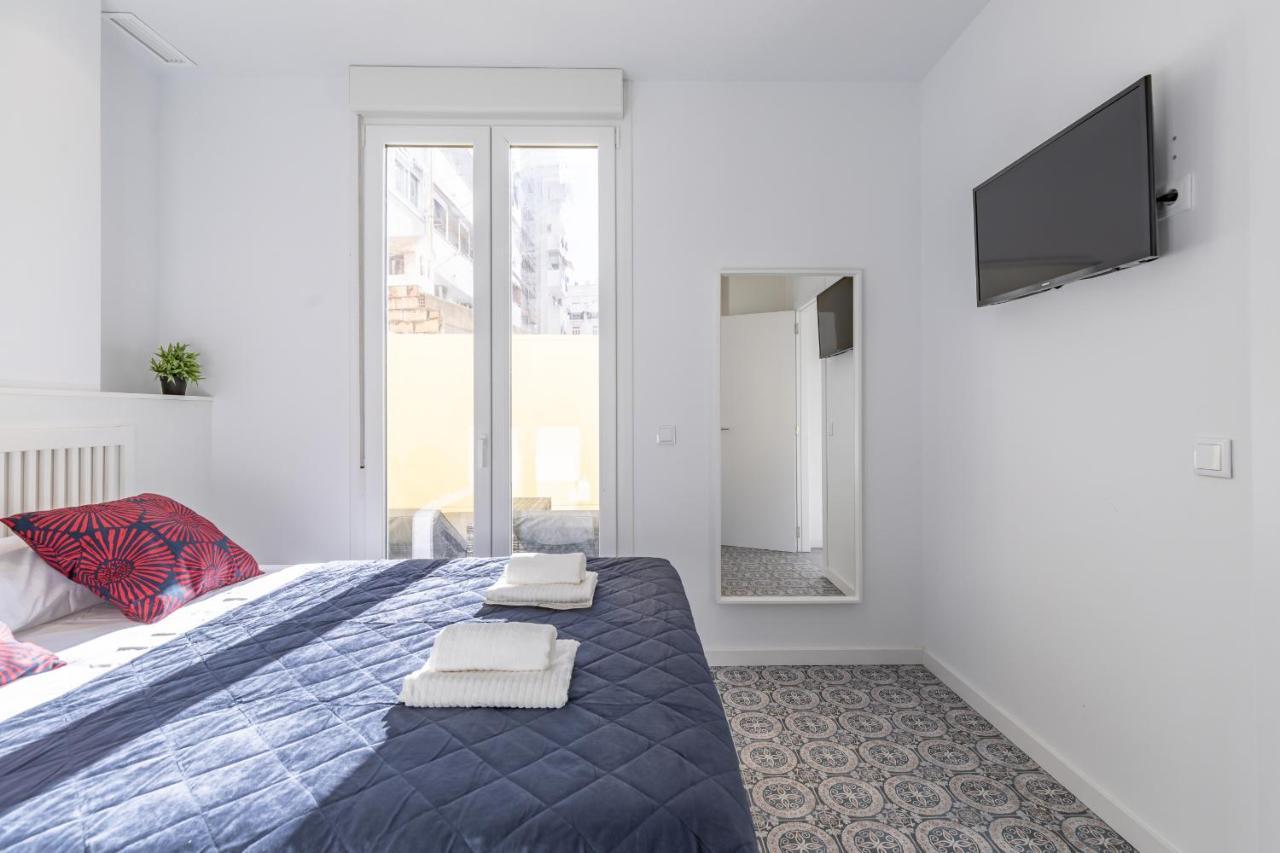 Gorgeous Apt With A Large Private Terrace Valencia Buitenkant foto